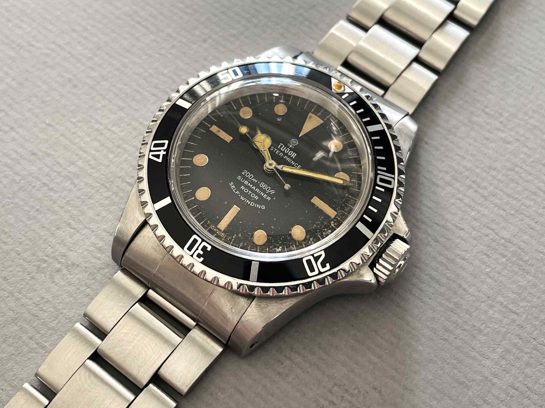 Tudor Orologi: Tudor Submariner “Small Rose” Ref. 7928 gilt dial, 1967 – Usato da Luzern venduto da ChronoScope6004 2