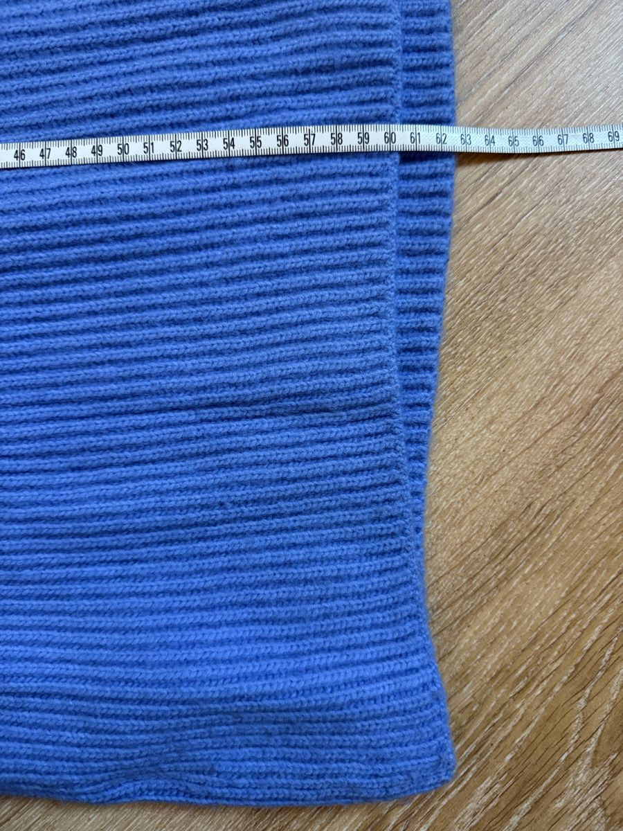H&M Pullover & Sweatshirts: Pull maille bleu clair oversize H&M, t.36/S – Gebraucht aus Tavannes von Thriftshop 4