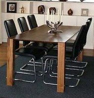 Esstisch, Massiv Nussbaum, von Team by Wellis