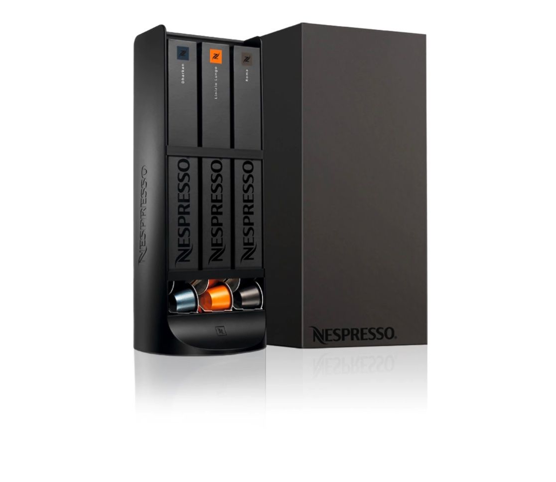 Supporti a parete: Nespresso Kapsel Dispenser – Nuovo (secondo la descrizione) da Biberist venduto da swiss-made
