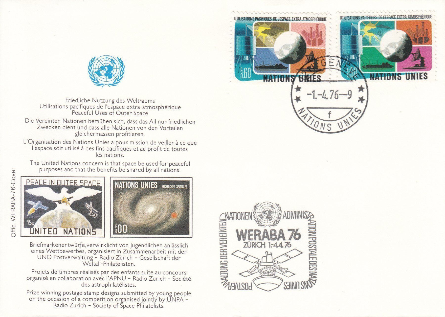 Alle Briefmarken: 4 Briefe WERABA 76 – Gebraucht aus Bürglen TG von StampGraf 1