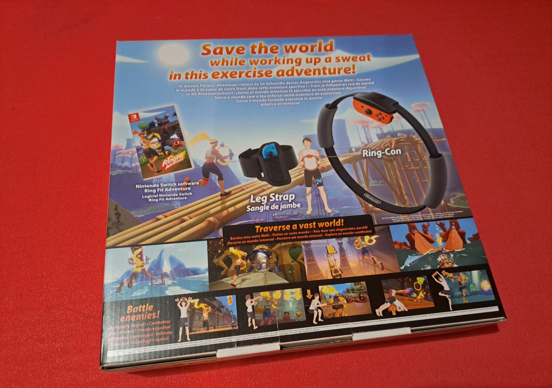 Nintendo Giochi: Ring Fit Adventure - Nintendo Switch 1 COMPLETE – Usato da Giubiasco venduto da Grungni 1