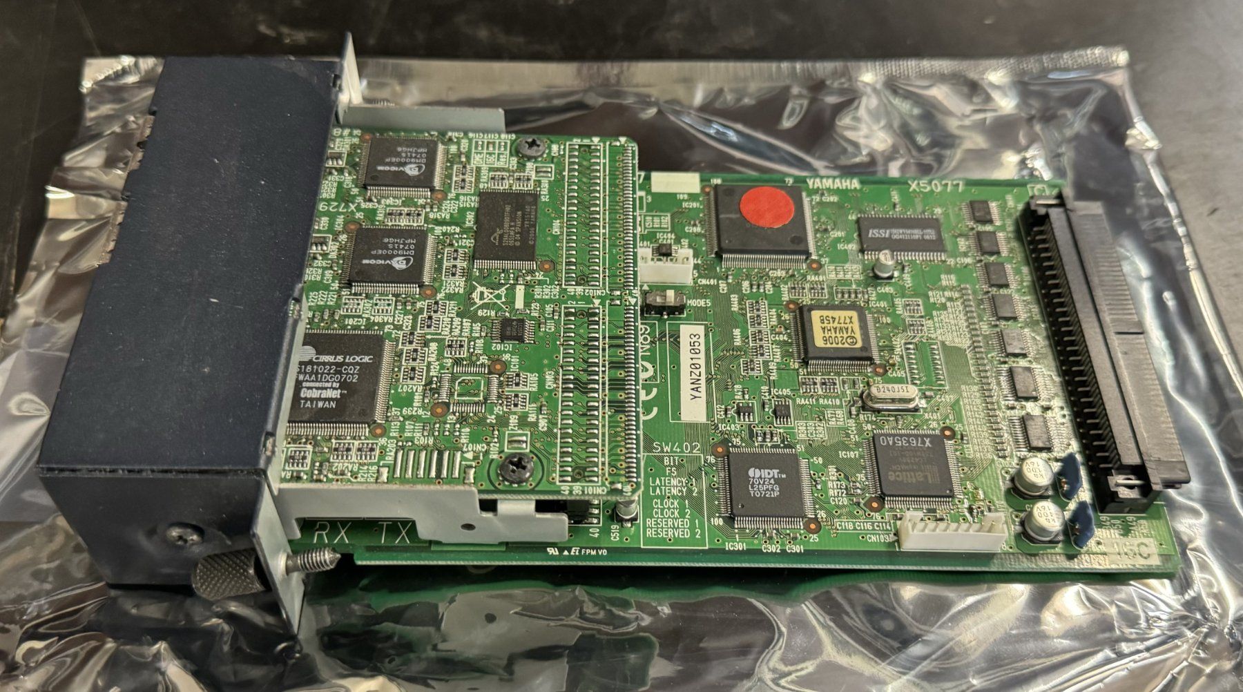 Yamaha Console di mixaggio: Yamaha CobraNet Interface Card, MY16-CII – Usato da Rüti ZH venduto da Philippek 3