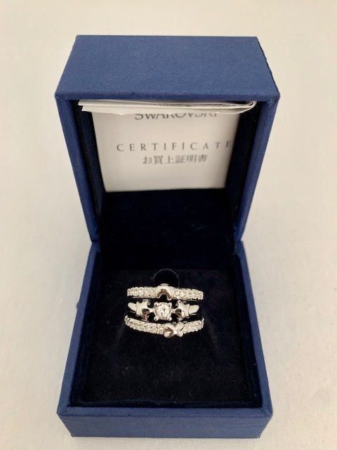 Anelli: Swarovski 3 rings set – Nuovo e nell'imballaggio originale da Dallenwil venduto da ZD2019 2