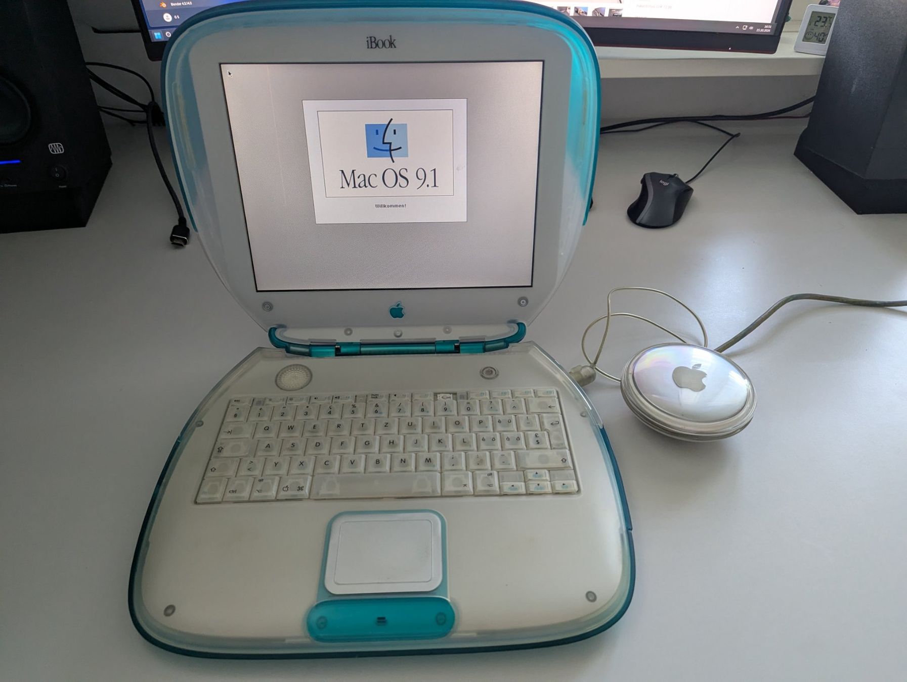 Apple Notebook: Retro Apple iBook G3 "Clamshell" Laptop – Usato da Matten b. Interlaken venduto da eboy_79 1