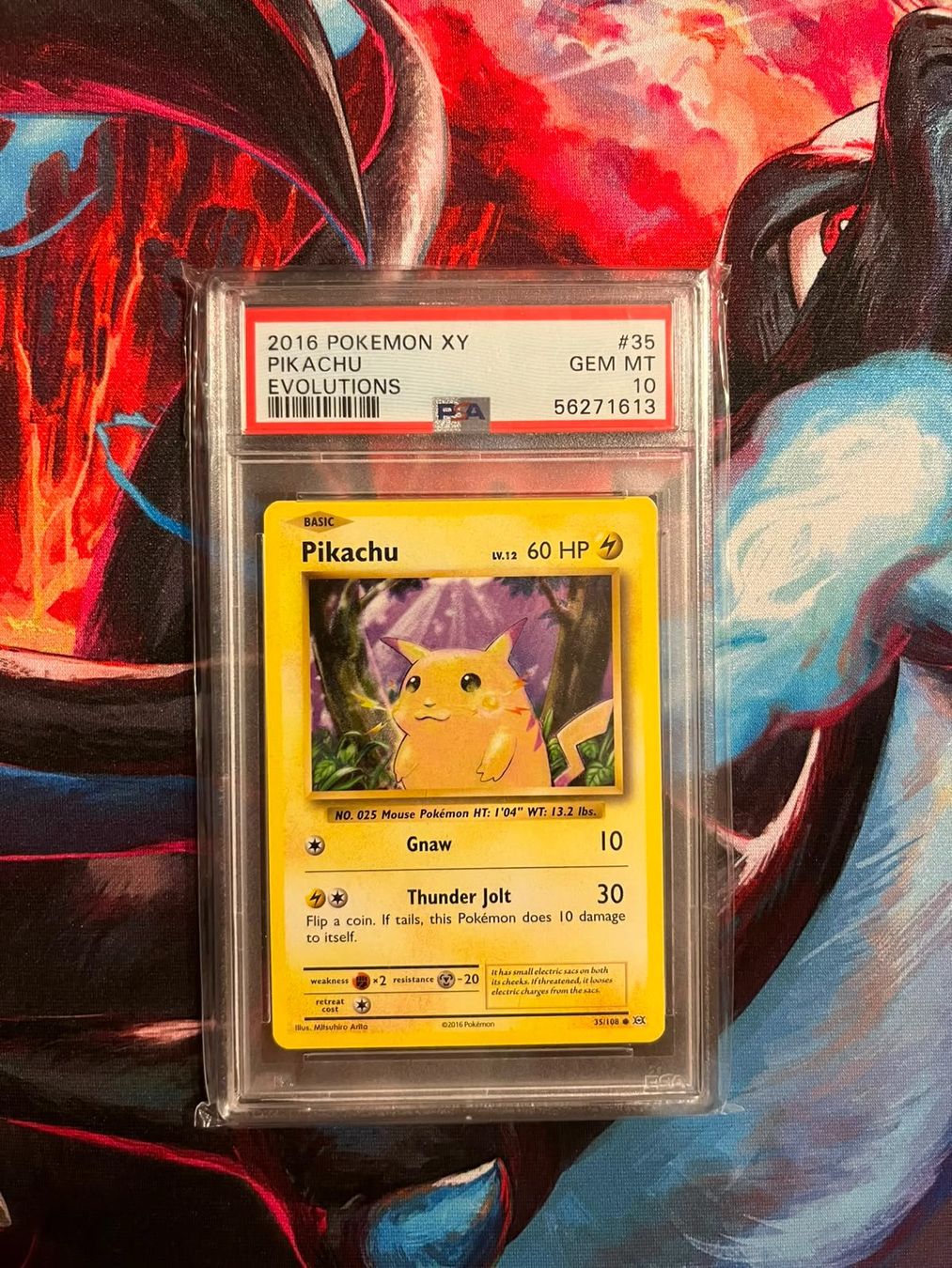 Pokémon Sammelbilder & Trading cards: Pikachu Evolutions PSA 10 – Gebraucht aus Siebnen von Arti54