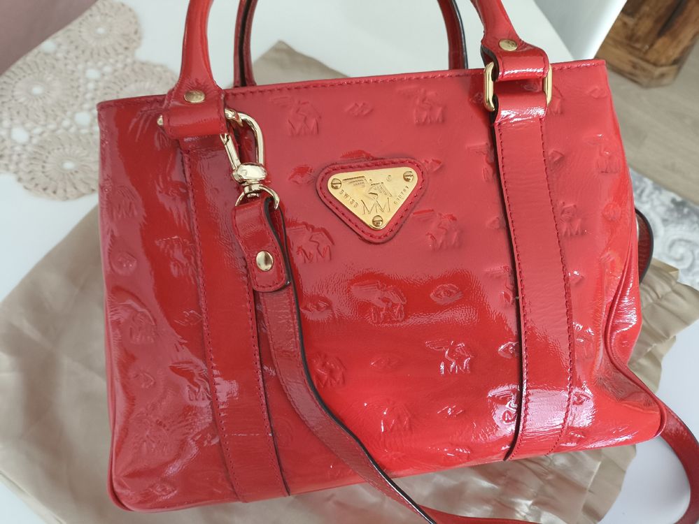 Maison Mollerus Tasche rot (Gebraucht) in Meinisberg für CHF 179