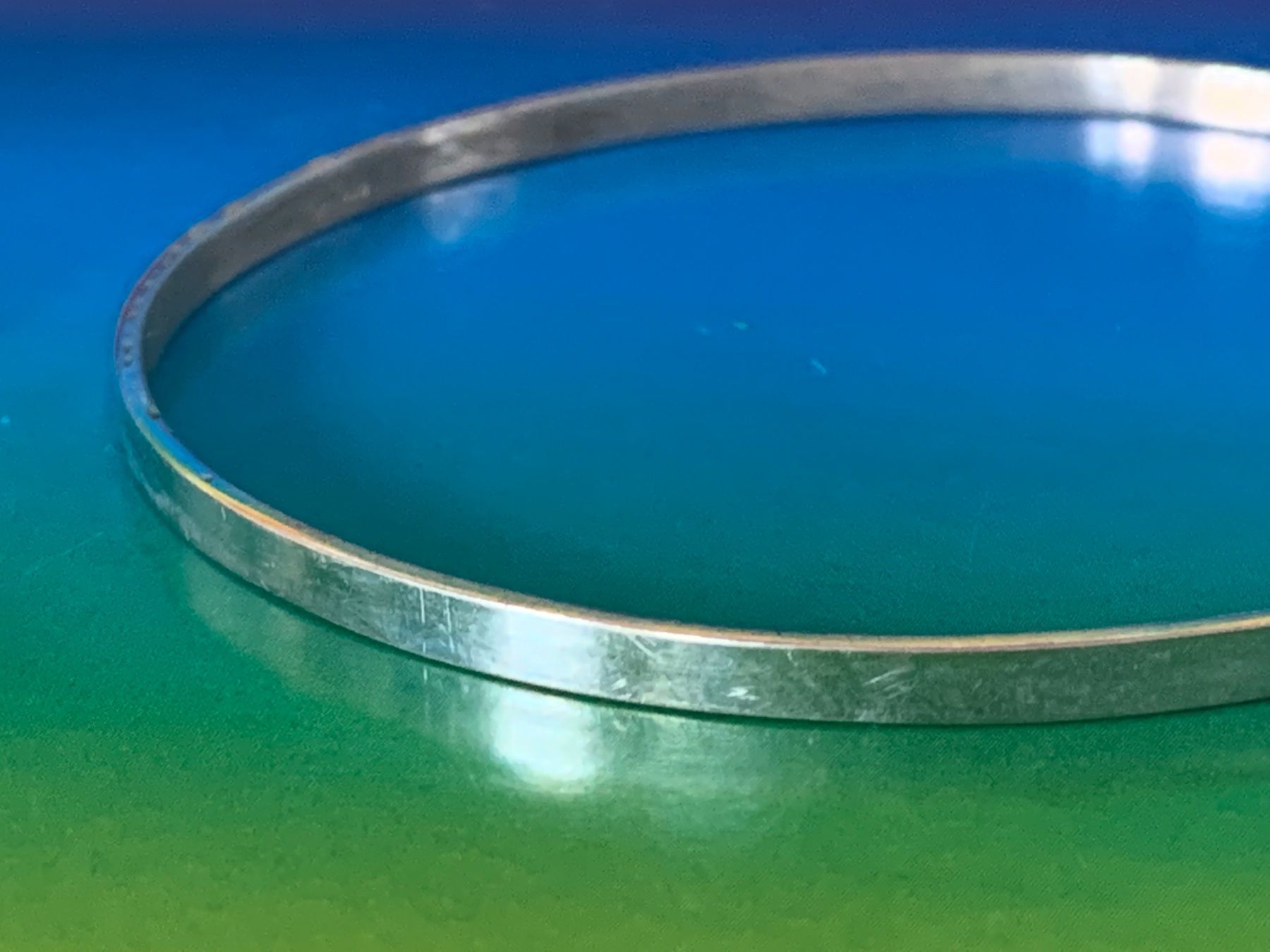 Bracciali & Braccialetti: Armreif silber schlicht und uni – Usato da Dittingen venduto da Bijoubelle 5
