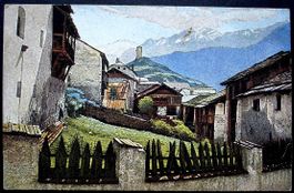 ARDEZ Spez. Briefmarke Bruxelles 1923