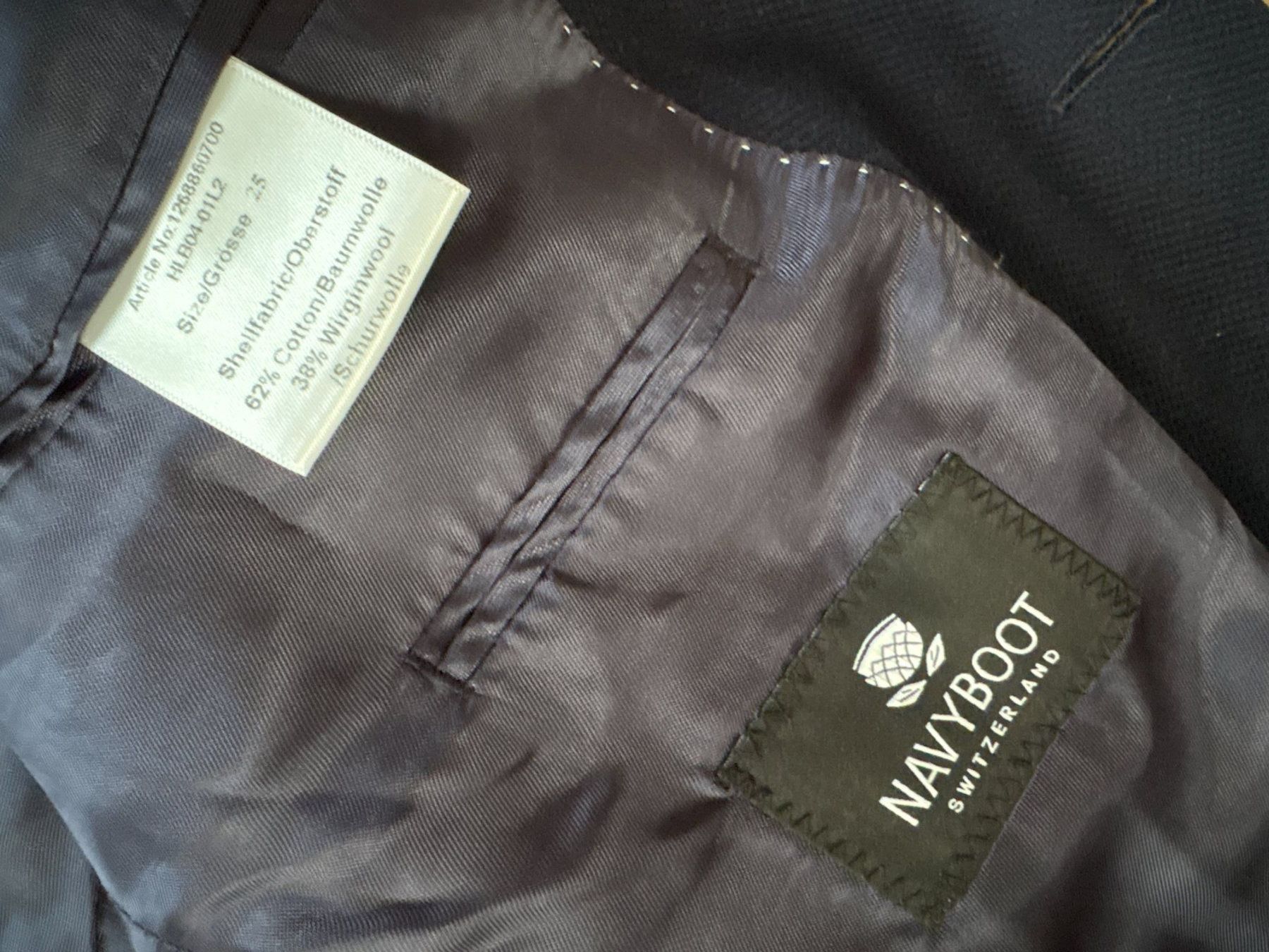 Vestes: Navyboot Blazer / Sakko mit 38% Schurwolle | Grösse 25 – D'occasion à Elgg par Jo_Naj 4