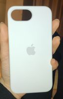 Original Apple iPhone 16 Pro Silikon Hülle - Weiss