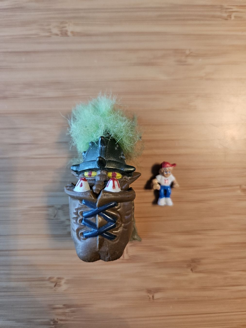 Statuette: Mighty Max Dread Heads 1993 BERSERKER – Usato da Sarnen venduto da rockola02
