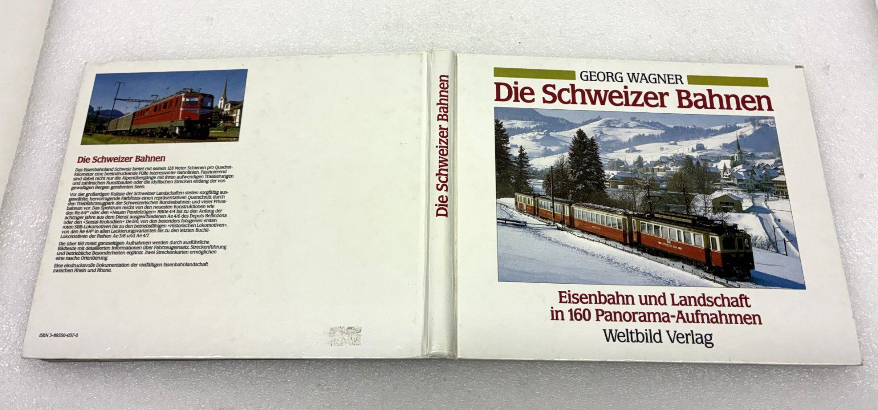 Livres: Die Schweizer Bahnen - Georg Wagner - Weltbild Verlag – D'occasion à Thun par retoolinoo