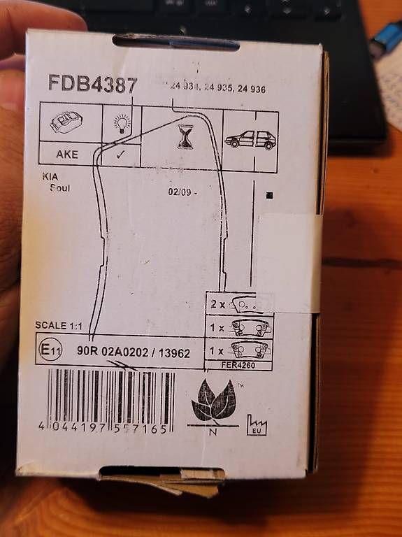 Alle Autoersatzteile: Bremsbeläge Neu – Gebraucht aus Sigriswil von FSLT99 1