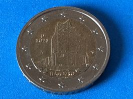 Germany - 2 Euro (Hamburg - Elbe Philharmonic) 2023