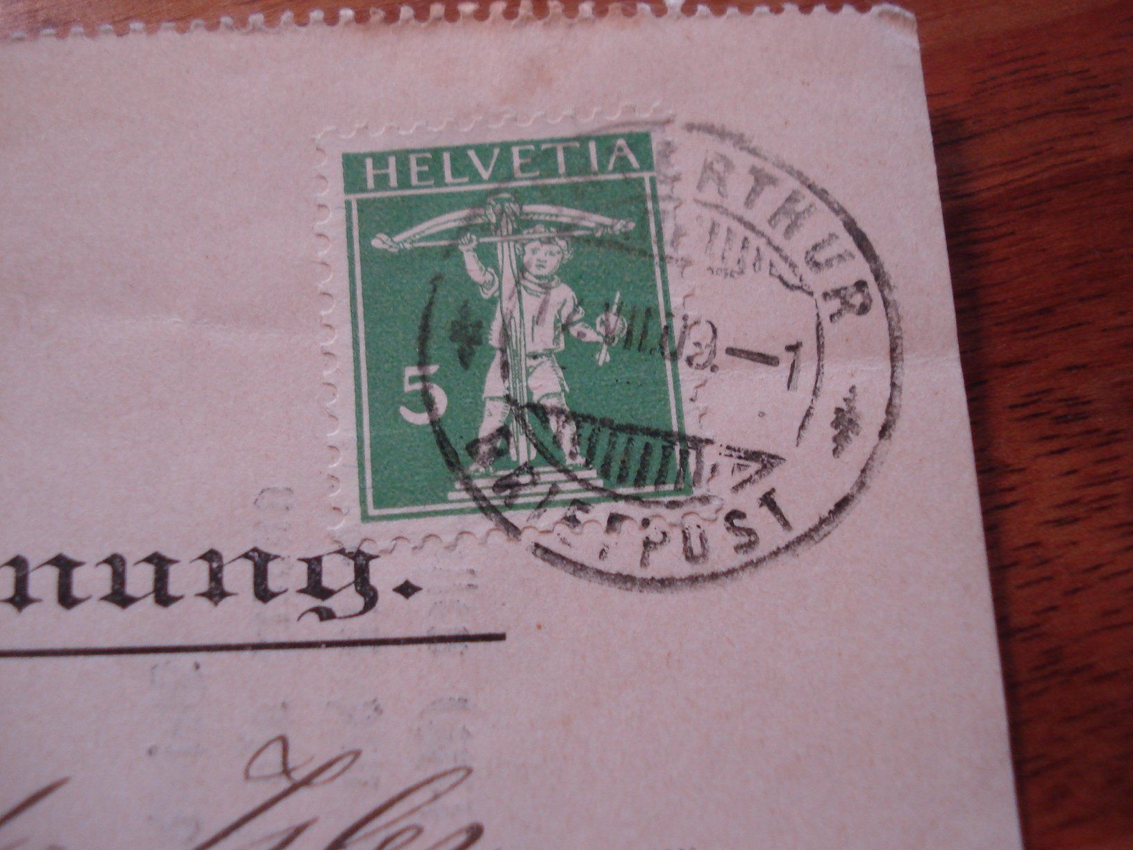 Alle Briefmarken: Faltbrief 1908, Prämienrechnung Mobiliar-Versicherung – Gebraucht aus Niederwil AG von morostahu 1