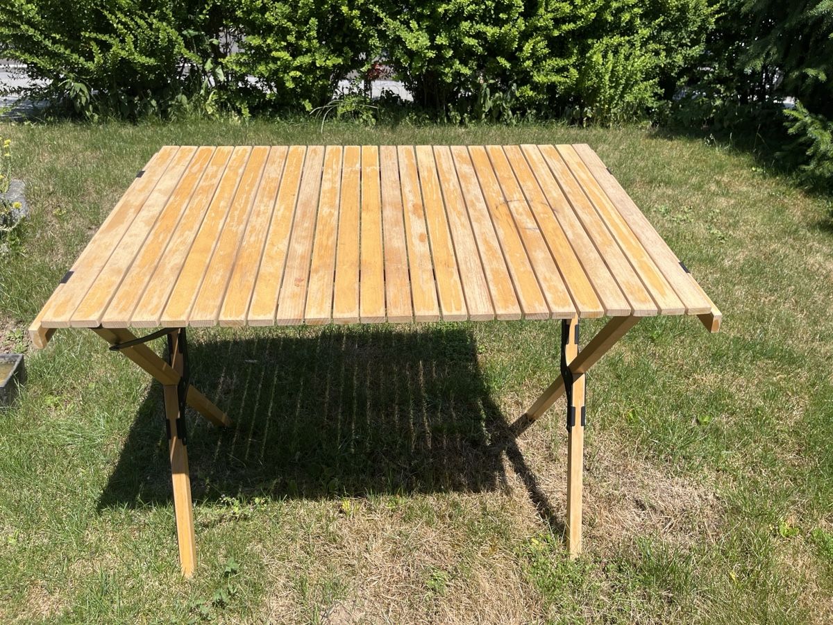 Tavoli: Campingtisch Campz Holz 90 x 60cm – Usato da Illnau venduto da Anook05