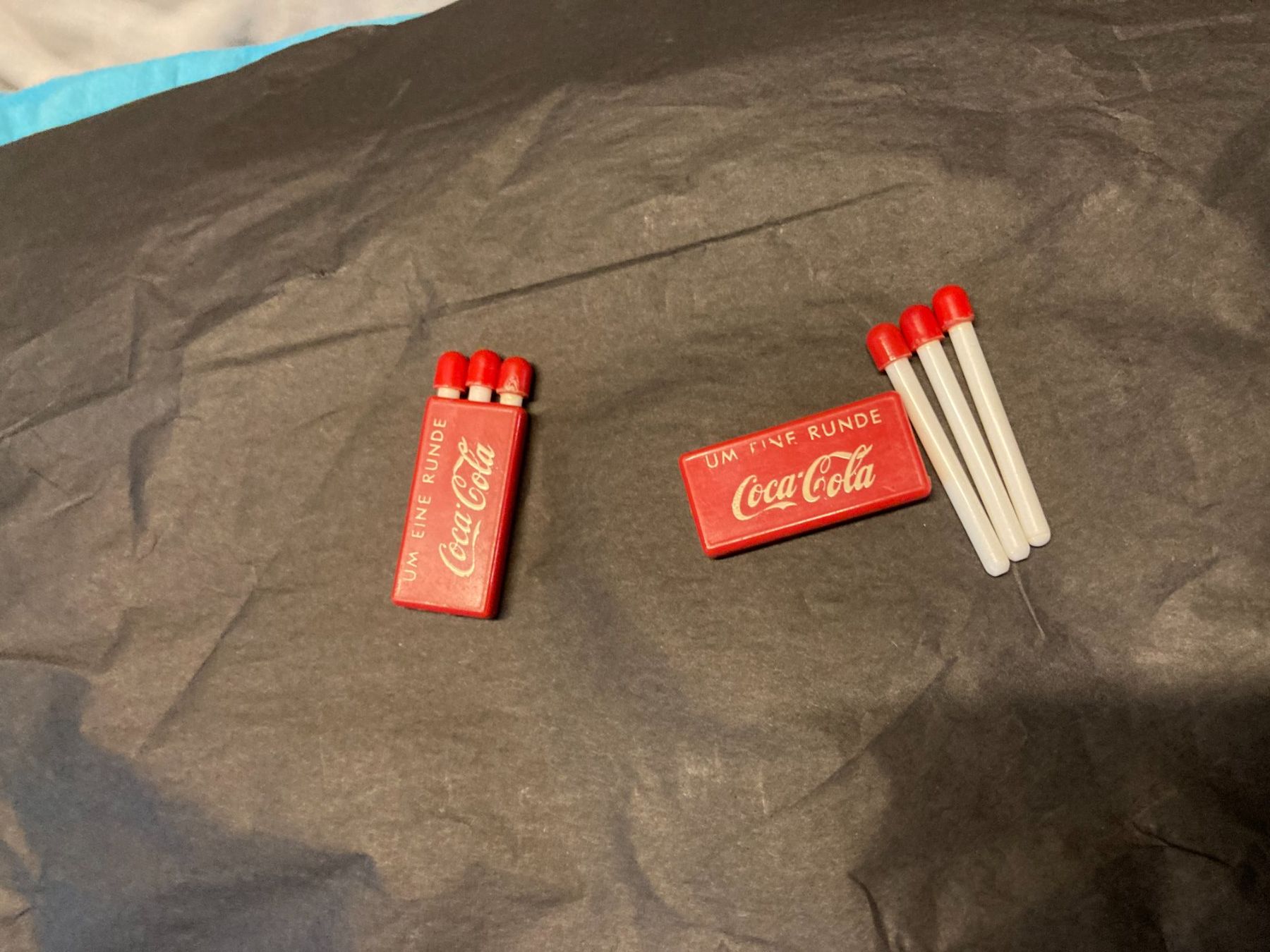 Mazze & Set: COCA-COLA -TEES Golf aus den 1990 er – Usato da Filzbach venduto da Sugi7 1