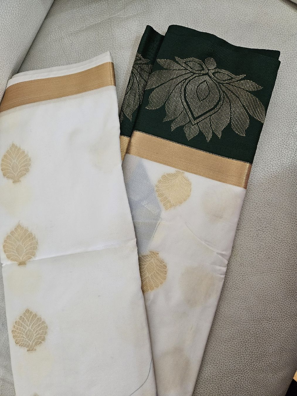 Vestiti: Kerala style saree – Nuovo e nell'imballaggio originale da Les Acacias venduto da minnie6 2
