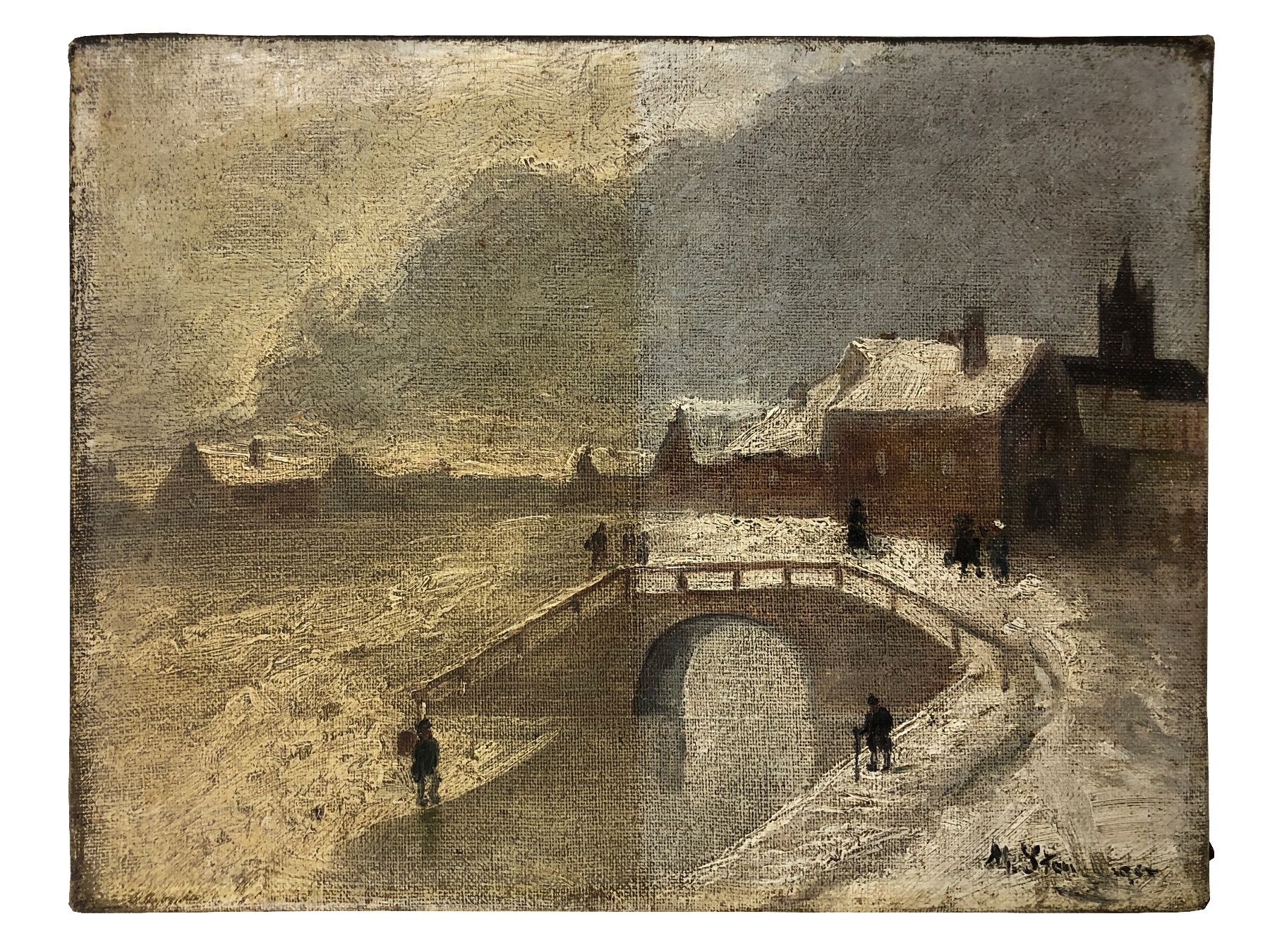 Tableaux: Winterlandschaft – D'occasion à Domat/Ems par ren_5859 3