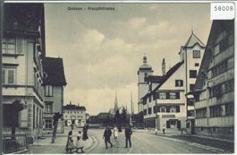 Gossau - Hauptstrasse - animee