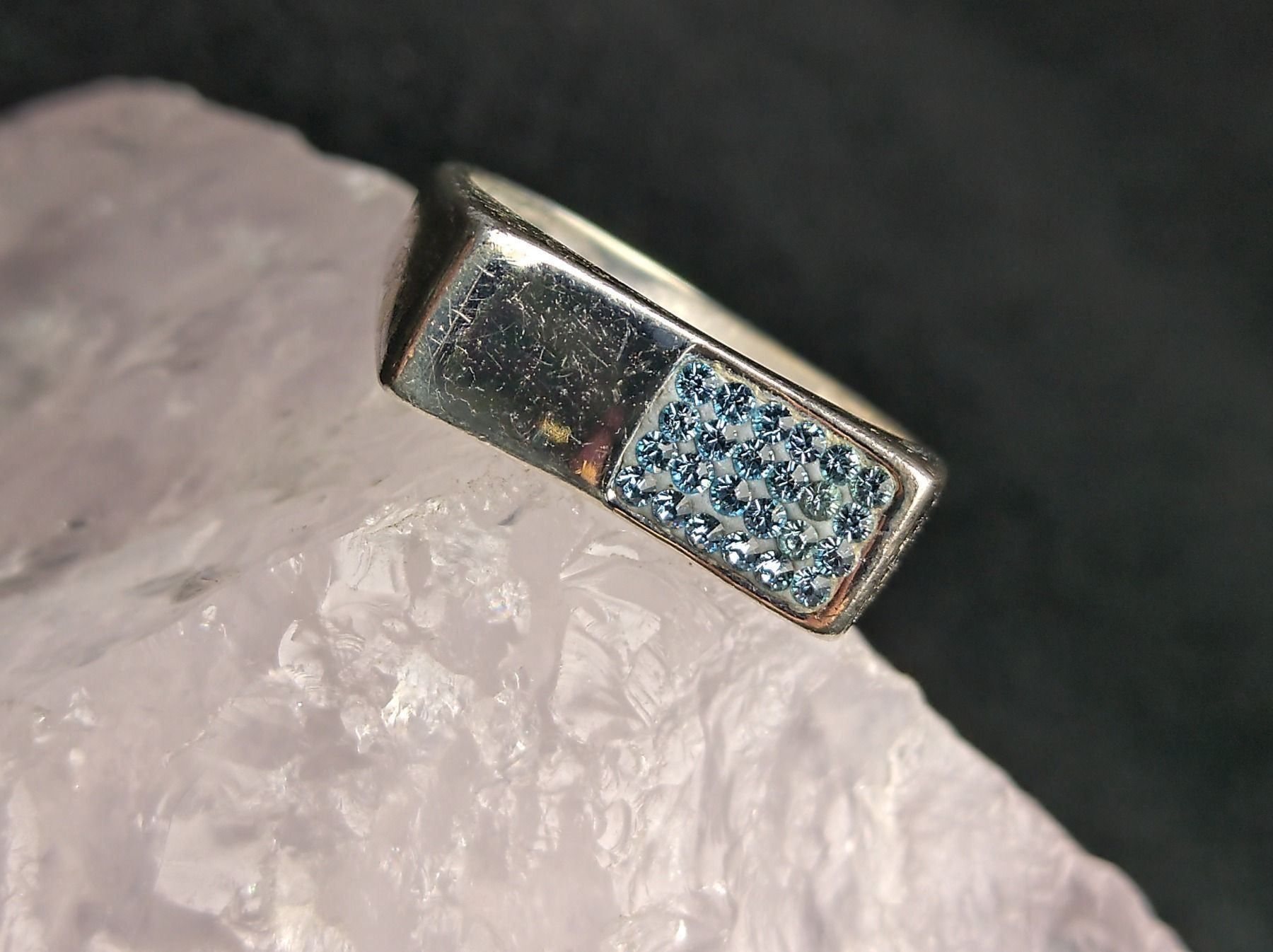 Ringe: Ring Silber 925 mit türkisen Steinen – Gebraucht aus Istighofen von Ringparadies