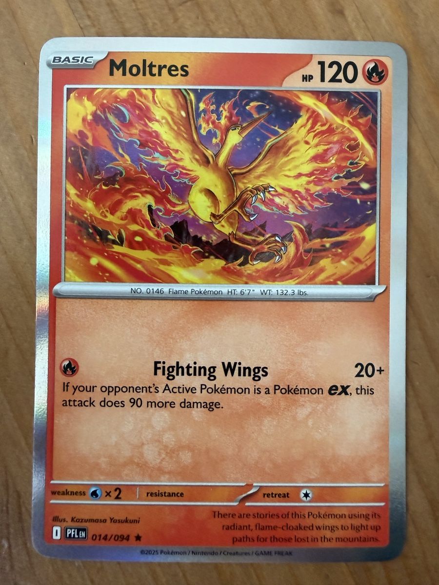 Pokémon Sammelbilder & Trading cards: Moltres (PFL014) – Neu (gemäss Beschreibung) aus Vevey von Matx
