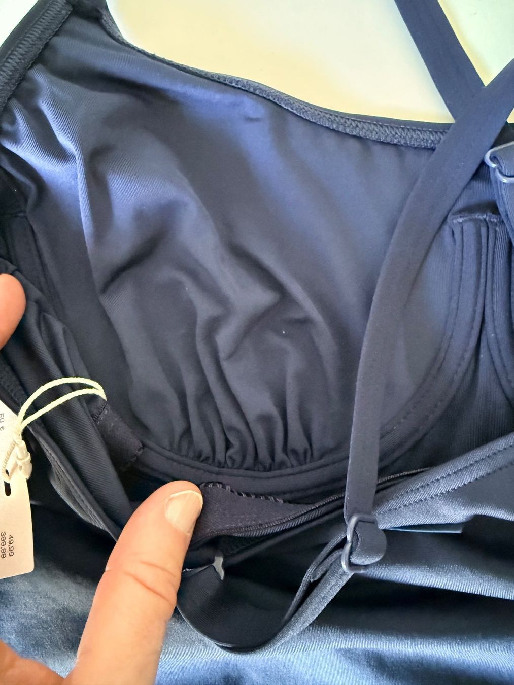 Esprit Costumi da bagno & Bikini: ESPRIT, Badekleid, Grösse 40/80C, Farbe Dunkelblau – Nuovo e nell'imballaggio originale da Rudolfstetten venduto da gst_g7xl 9