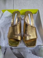 Gianni Bini Sandalen, Gold, Neu, Gr. 38