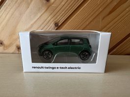 Modellauto Renault Twingo E-Tech Electric, Grün, OVP