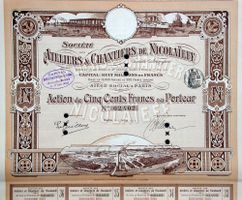 Société des Ateliers & Chantiers de Nicolaieff SA - 1911