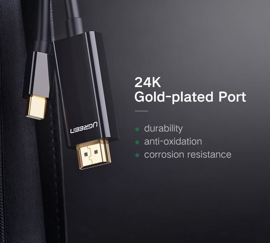 Kabel: Mini DP zu HDMI Kabel 4K*2K 1.5m – Neu und originalverpackt aus Zürich von Store-247 1