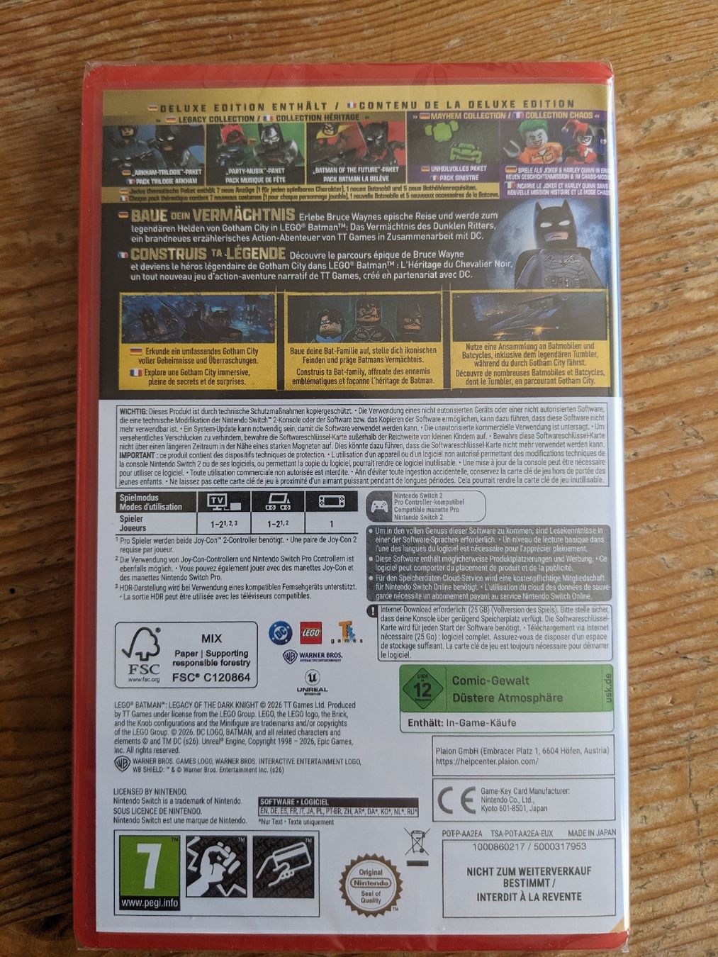 Spiele: Jeu Switch 2 Lego Batman Deluxe Edition – Neu und originalverpackt aus Martigny von Zedd6 1