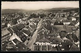 Zofingen, Teilansicht mit Strassenpartie