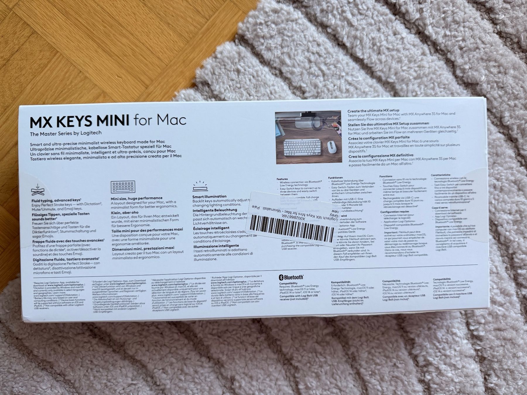 Logitech Tastiere: Logitech MX Keys Mini for Mac Wireless Keyboard - DE Layout – Usato da Zürich venduto da vh.8038 1