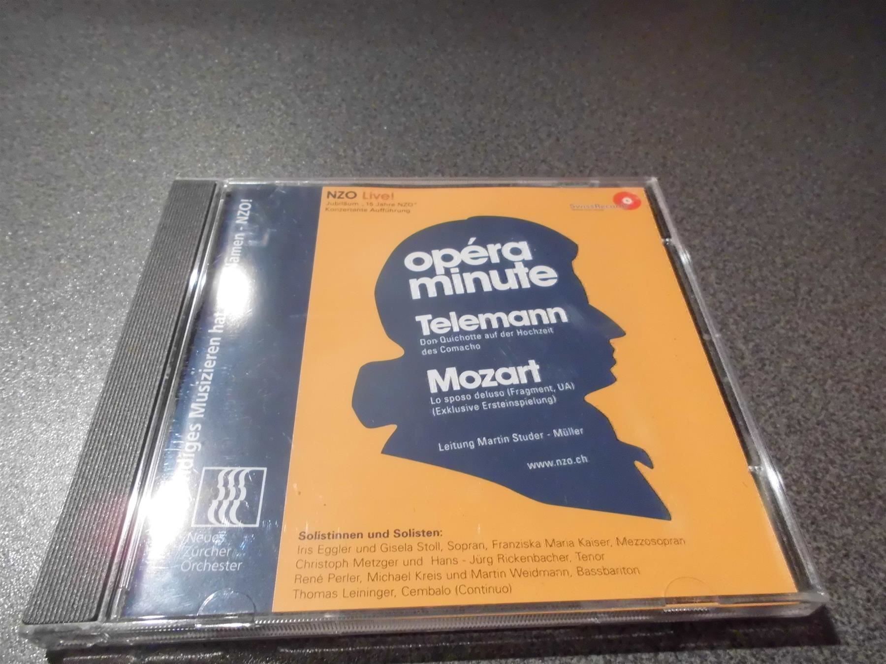 CDs: CD NZO live! Opéra minute – D'occasion à Zürich par abraxas1291