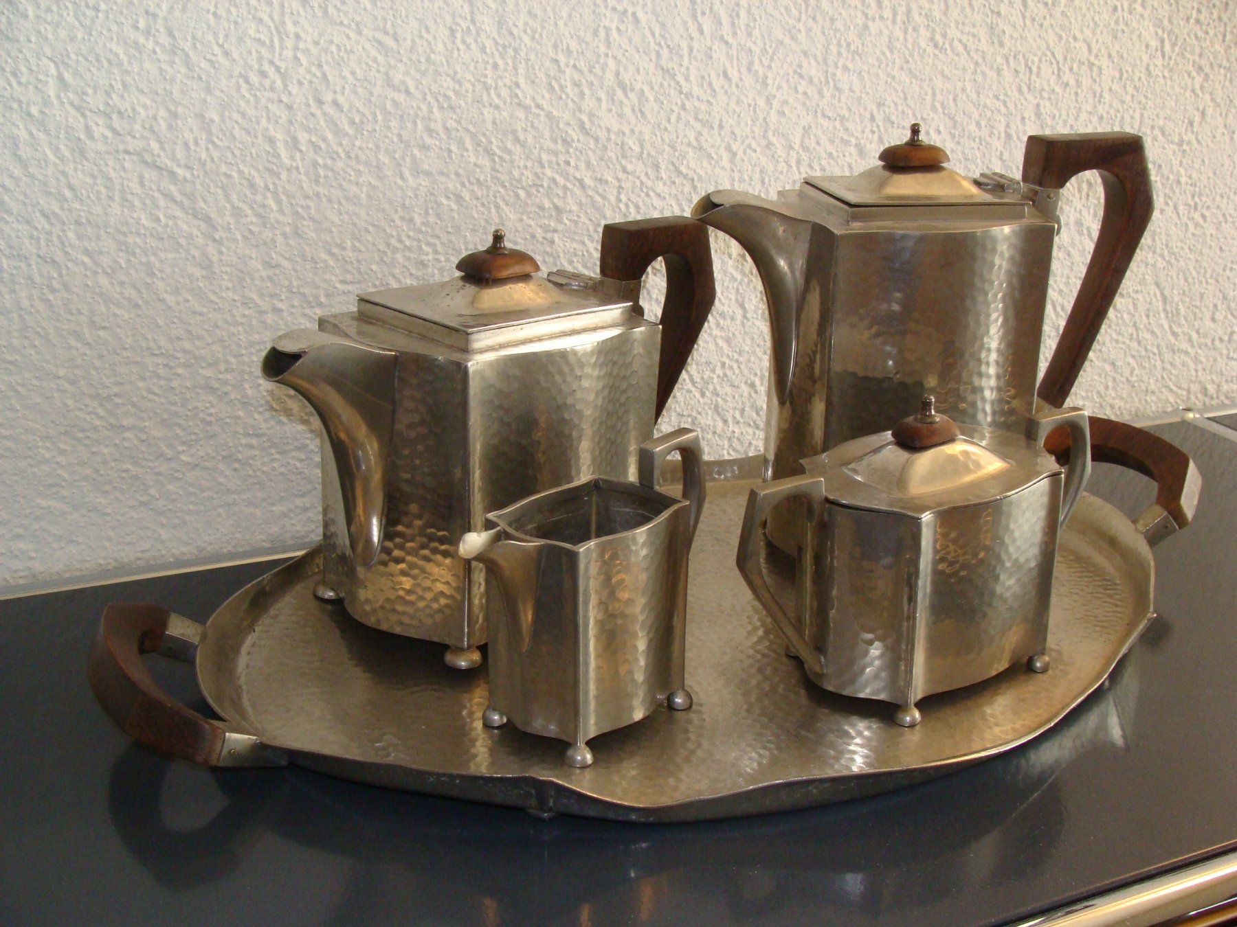 Teekannen: ART DECO KAFFEE & TEE SERVICE um 1920 – Gebraucht aus Bern von zilicchio 1