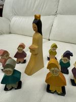 Holzspielzeug Schneewittchen und die 7 Zwerge Rarität