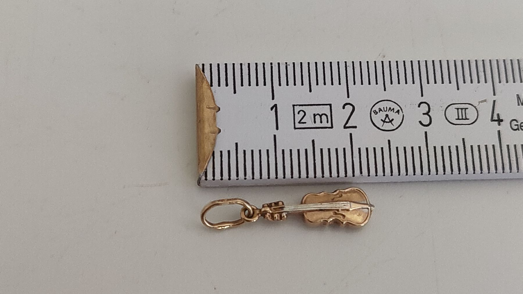 Ciondoli: 750er Goldanhänger Violine  – Usato da Neuenhof venduto da tap_mxt6 4