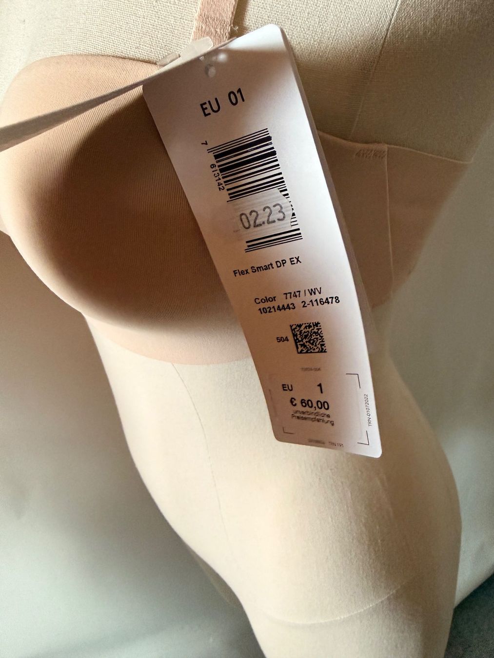 Triumph Altra biancheria intima: TRIUMPH, Trägerloser BH FLEX SMART, Grösse 1, Hautfarbe – Nuovo e nell'imballaggio originale da Rudolfstetten venduto da gst_g7xl 2
