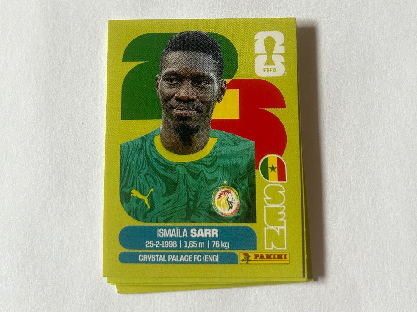 Panini Carte collezionabili: Panini WM 2026 Sticker - Sarr SEN 16 – Nuovo (secondo la descrizione) da Troistorrents venduto da sim_d75d
