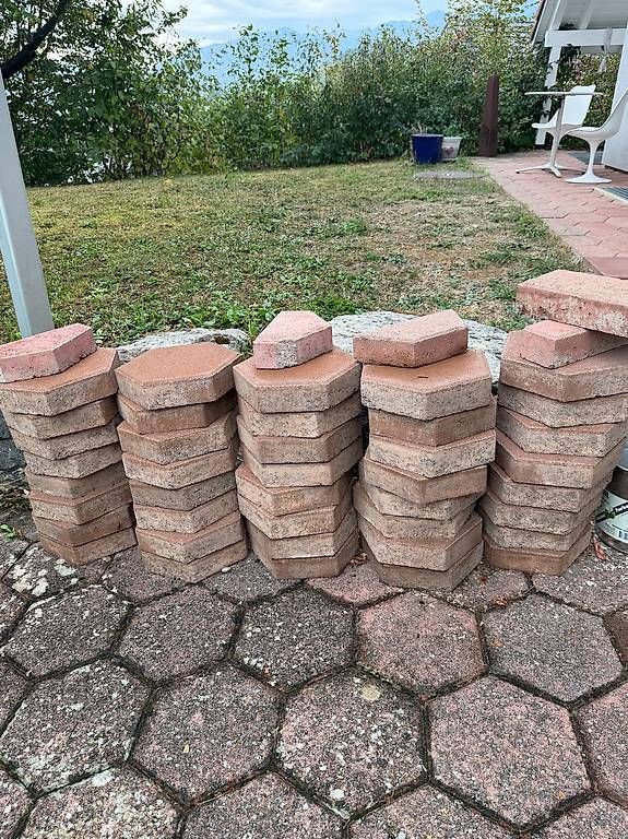 Pietre & tegole: Verbundsteine 25 x 25 cm  – Nuovo e nell'imballaggio originale da Laupersdorf venduto da fruet01