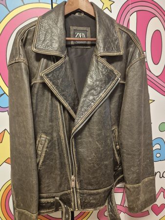 Zara Lederjacke