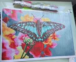 Diamond Painting Schmetterling 40x60 cm