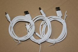 für Apple iPhone 15 16 17 3 x  USB-C Ladekabel Datenkabel