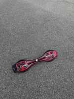 Waveboard rot schwarz mit Aufdruck guter Zustand