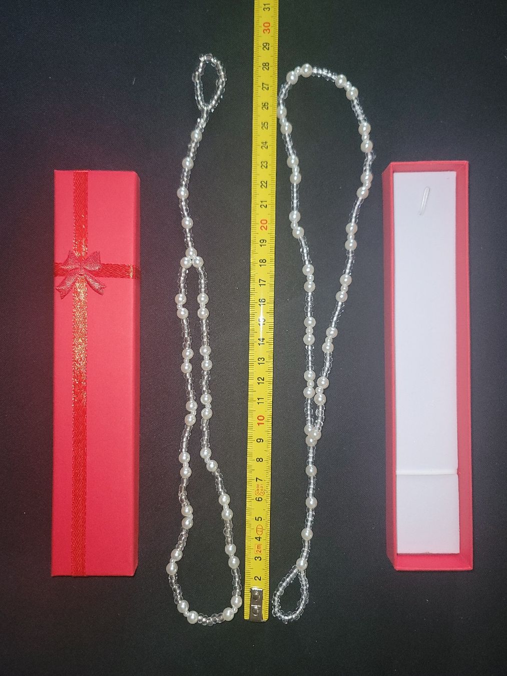 Altri gioielli: Fusskettchen Perlen, Geschenkbox, Zehenschmuck, toe pearls – Nuovo e nell'imballaggio originale da Zollikerberg venduto da Nice_Name 1