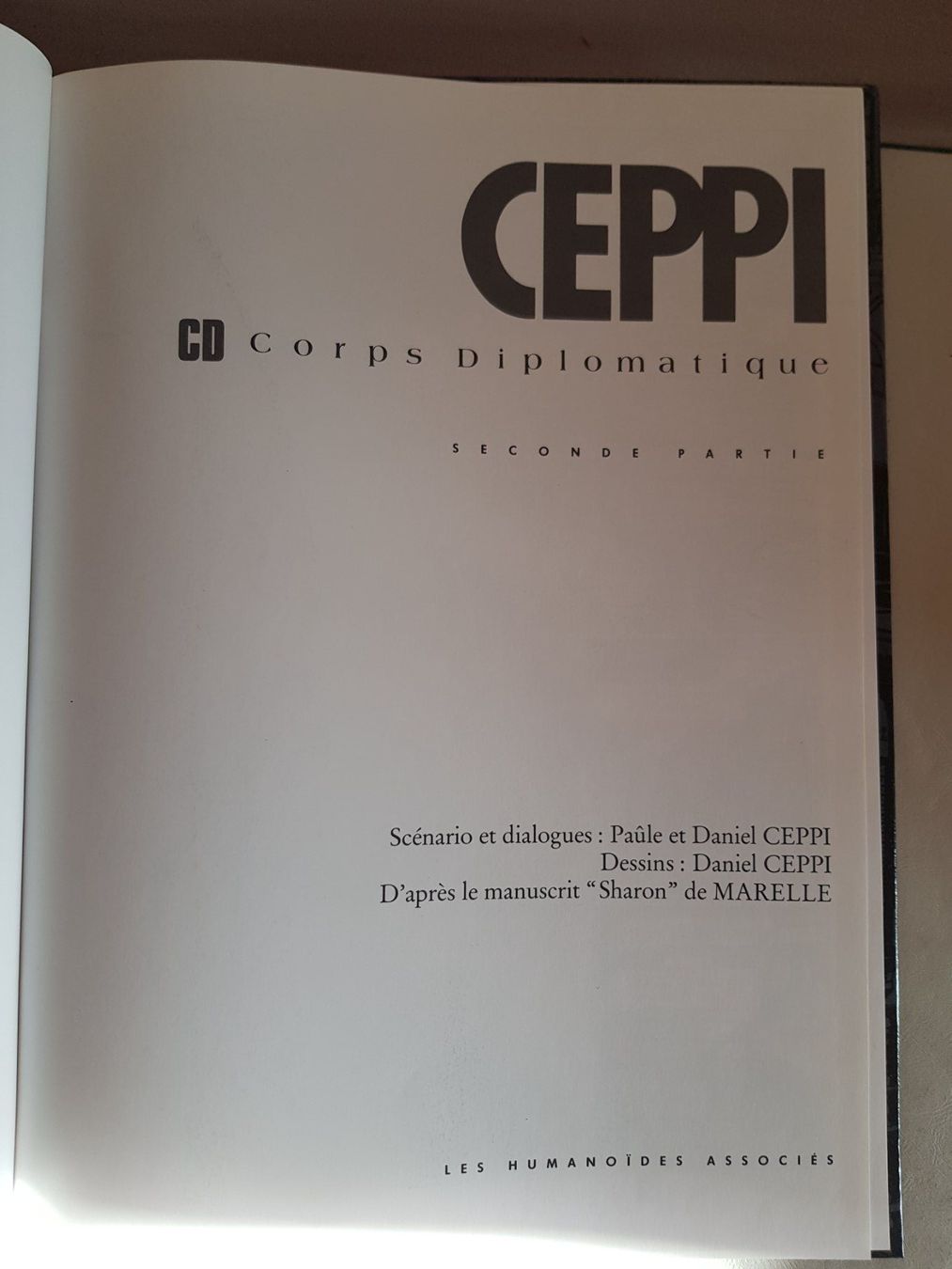 Comics: Comic - CEPPI - CD Corps Diplomatique - seconde Partie – Neu (gemäss Beschreibung) aus Walterswil BE von Lonitti 2