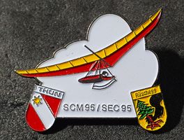 U993 - Pin SCM 95 / SEC 95 THUN Rüschegg Delta Flieger