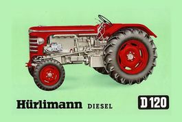 Blechschld-HÜRLIMANN D 120 DIESEL
